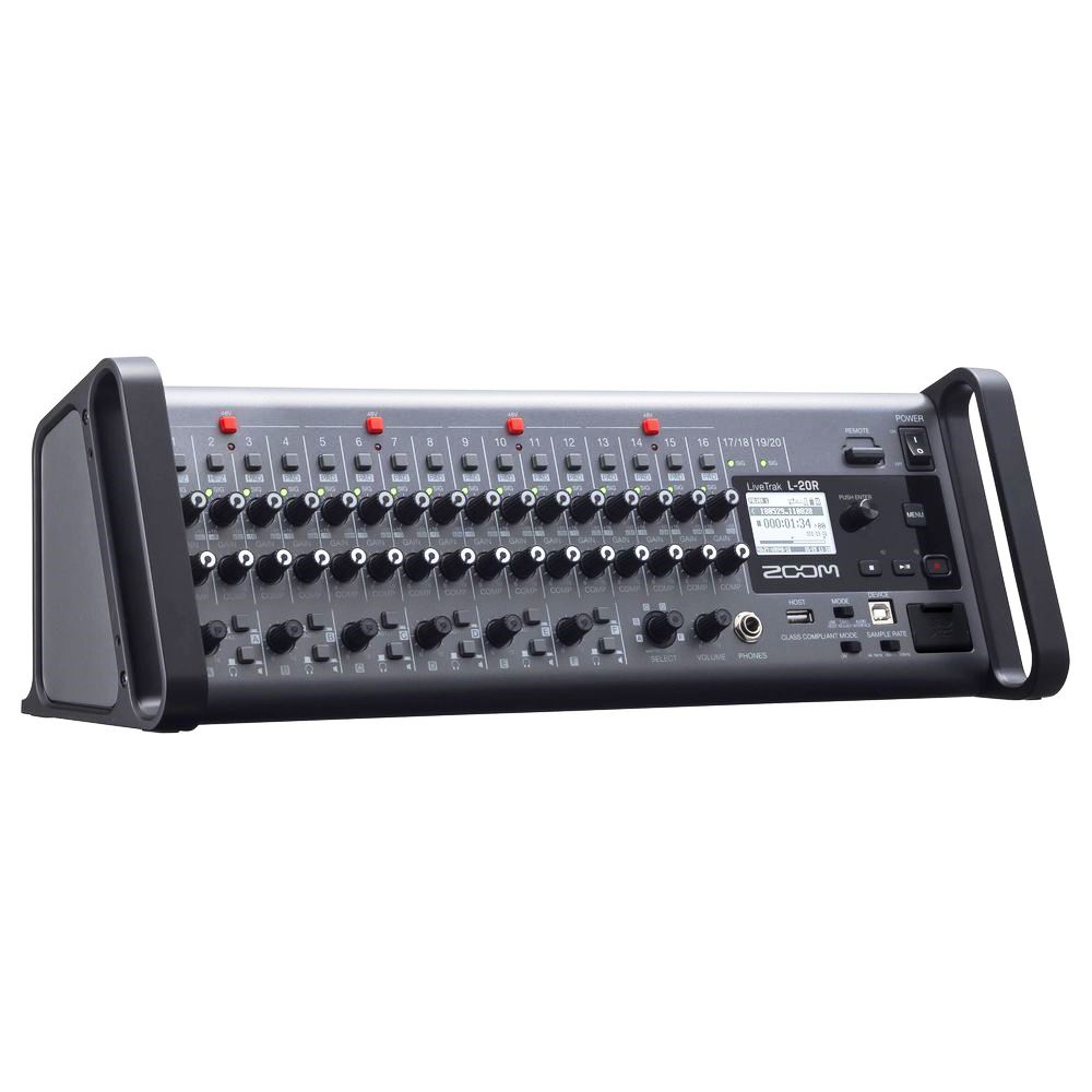 Zoom LiveTrak L-20R Digital Mixer - 20 Channels