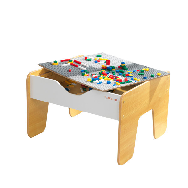 Kidkraft 2-In-1 Activity Table With Board Gray/Natural