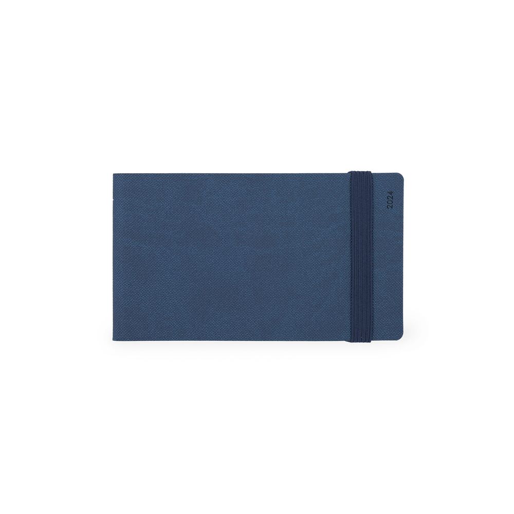 Legami 12-Month Diary - 2024 - Small Weekly Horizontal Diary -Blue