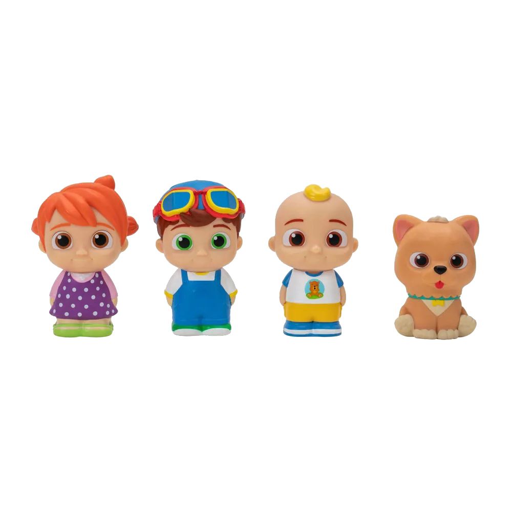 Cocomelon Jj And Family Figure Pack Set of 4 Figures