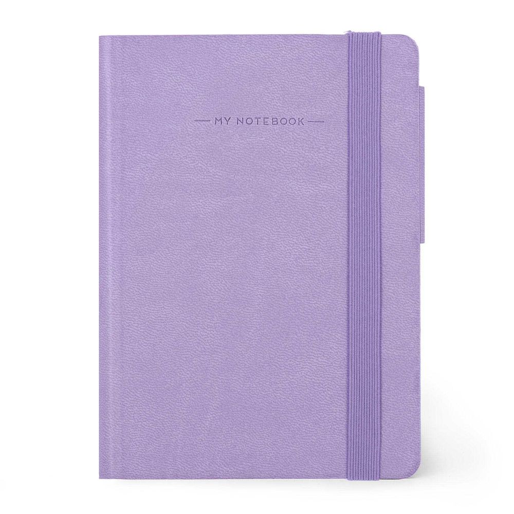 Legami Notebook - My Notebook - Small Plain - Lavender (9.5 x 13.5 cm)