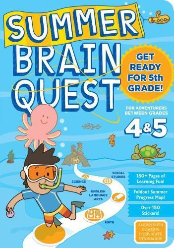 Summer Brain Quest - Between Grades 4 & 5 | Various Authors