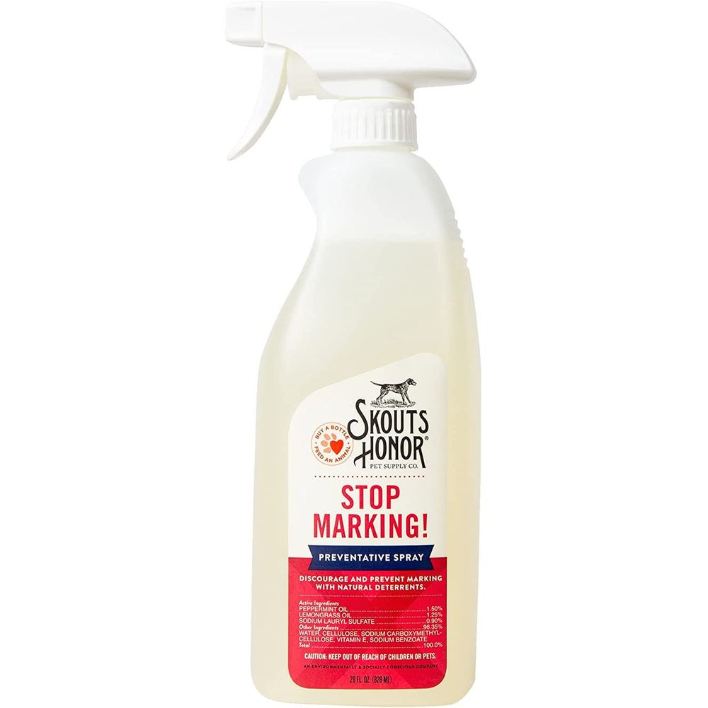 Skouts Honor Stop Marking! Preventative Spray Dog Training Aid 830 ml