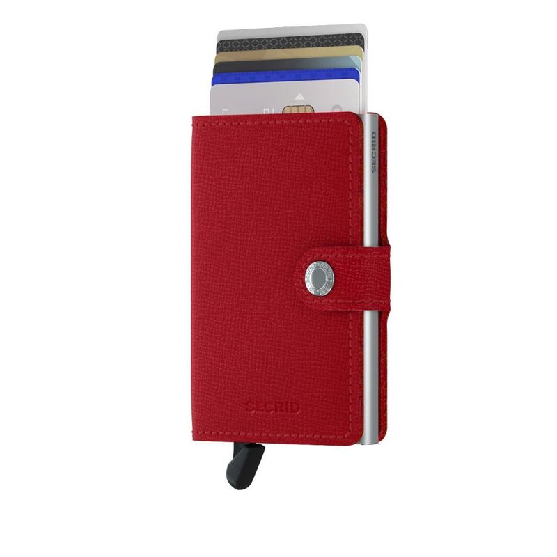 Secrid Miniwallet - Crisple Leather - Red