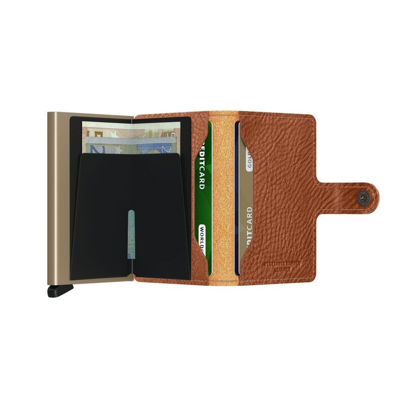 Secrid Miniwallet - Vegetable Tanned Leather - Caramello Sand