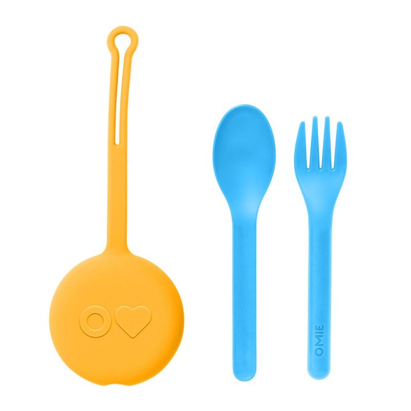 Omielife Utensil + Holder Set Sunshine