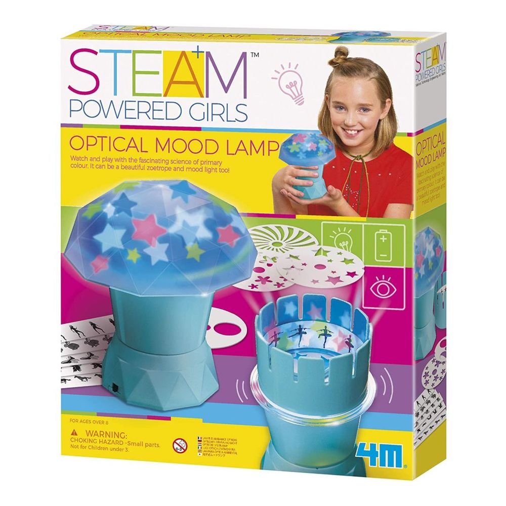 4M Steam Powered Girls Optical Mood Lamp