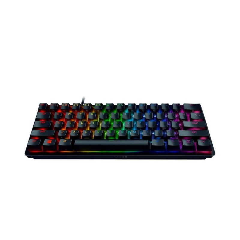 لوحة مفاتيح الألعاب Razer Huntsman Mini باللون البنفسجي