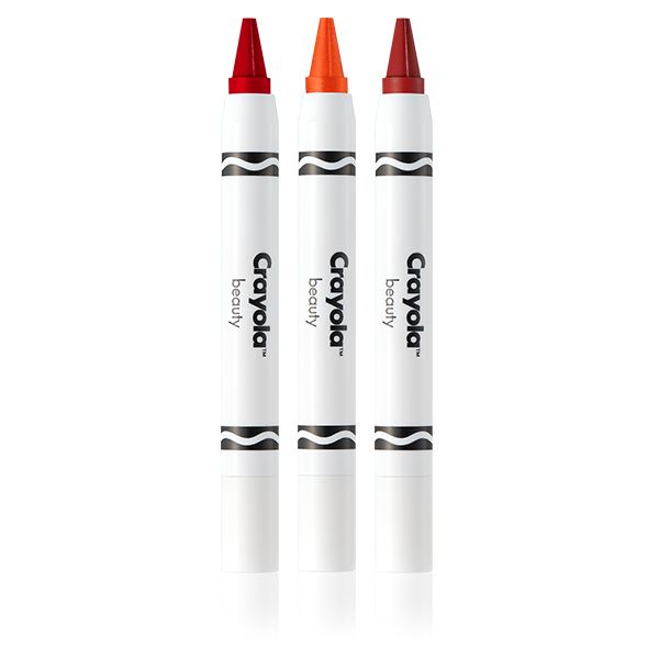 Crayola Beauty Crayon Trio Wild Fruits - Very Cherry/Mango Tango/Strawberry