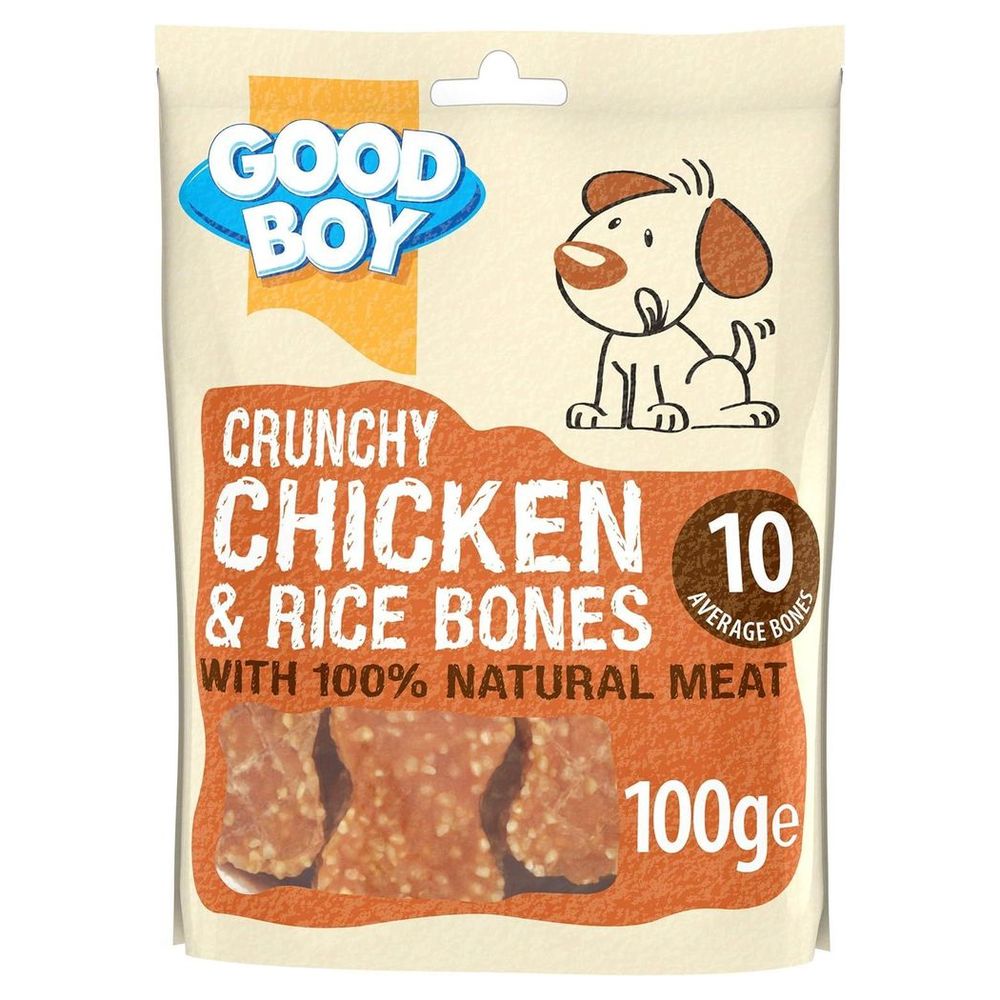 Armitage Crunchy Chicken & Rice Bones - 100g