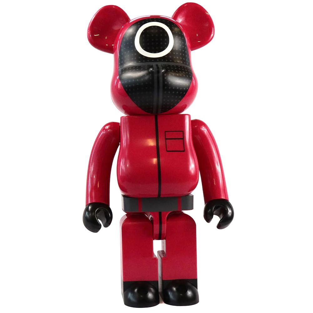 Bearbrick 1000% Squid Game Guard Circle Figure (72cm)