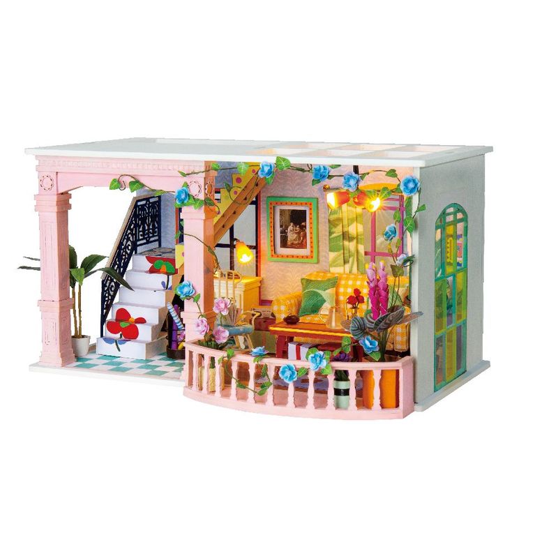 Robotime Sweet Patio Dyi Dollhouse Kit