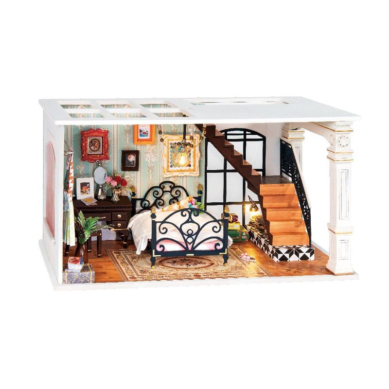 Robotime Paris Midnight Dyi Dollhouse Kit