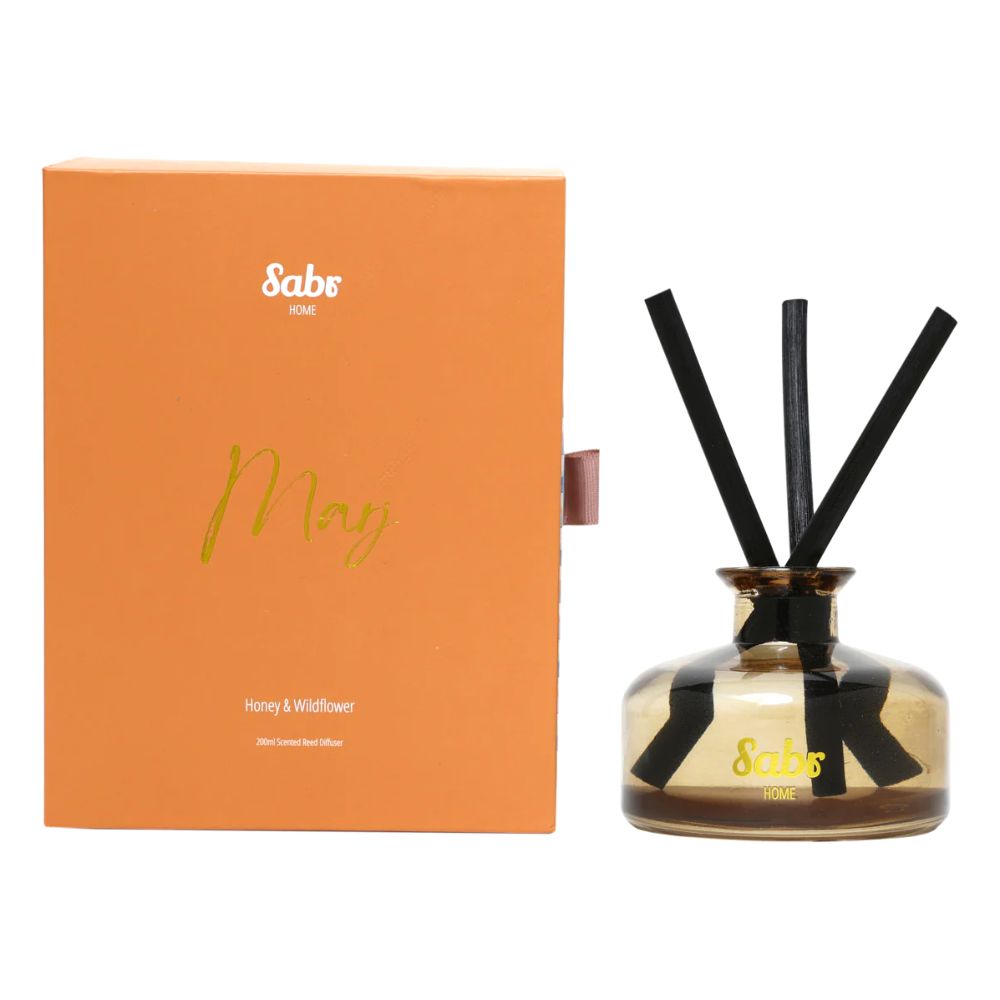 Sabr Marj Scented Reed Diffuser Honey & Wildflower 200ml