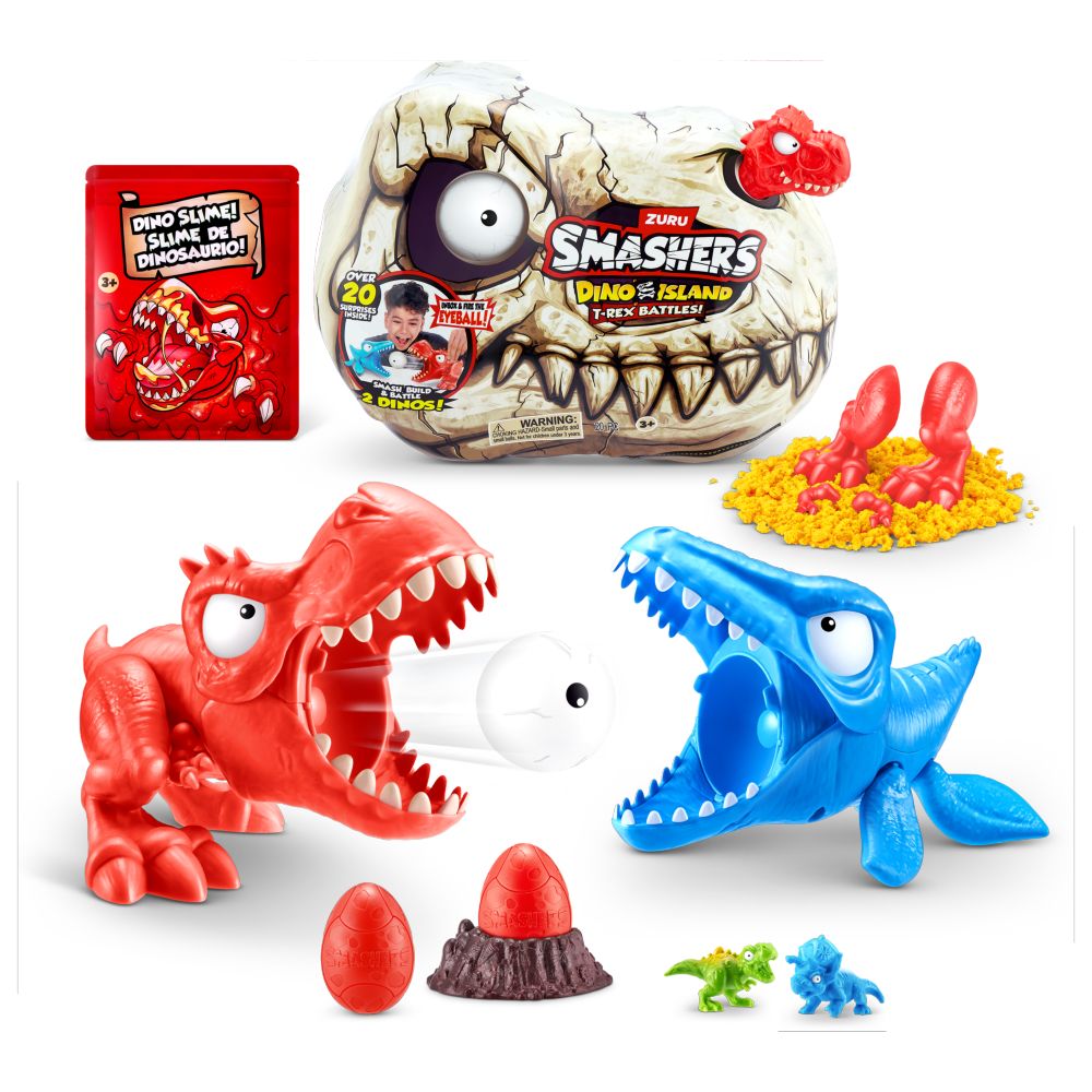 Smashers Dino Island T-Rex Battle Season 1 Assorted