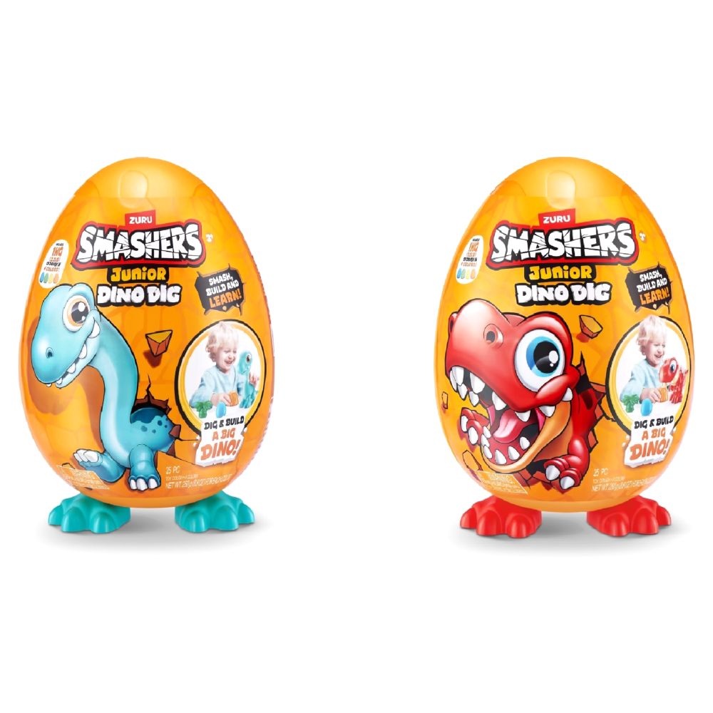 Smashers Dino Dig Large Egg Season 1 Assorted