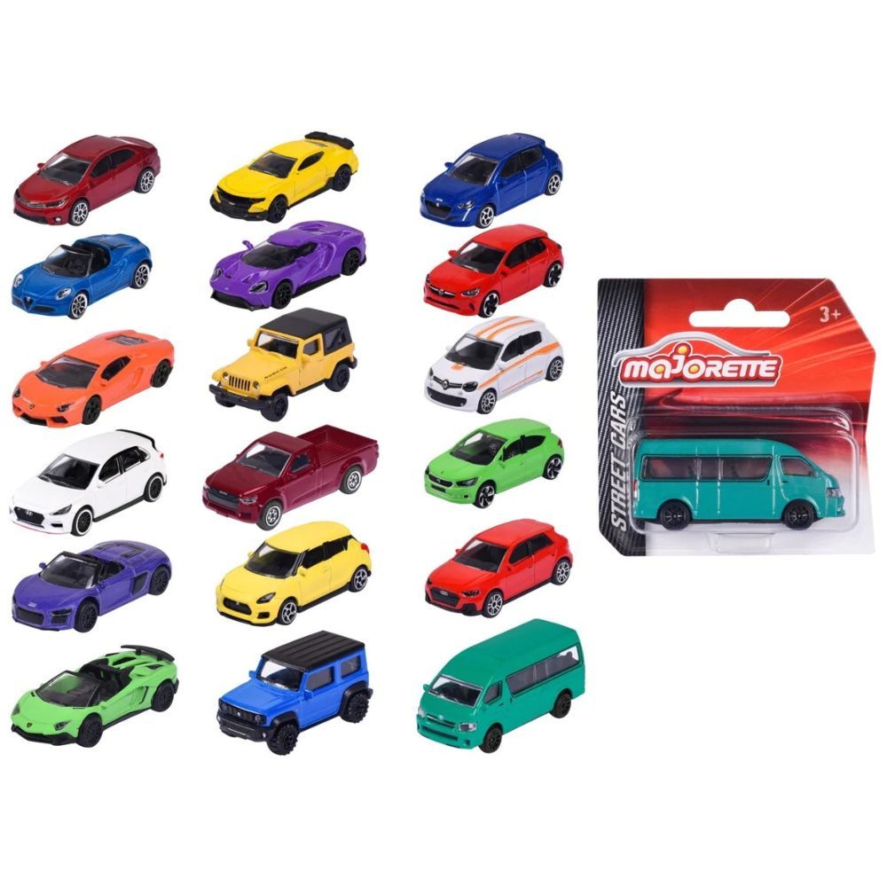 Majorette Street Cars 1.64 Single Diecast Car (Assorted - Includes 1)