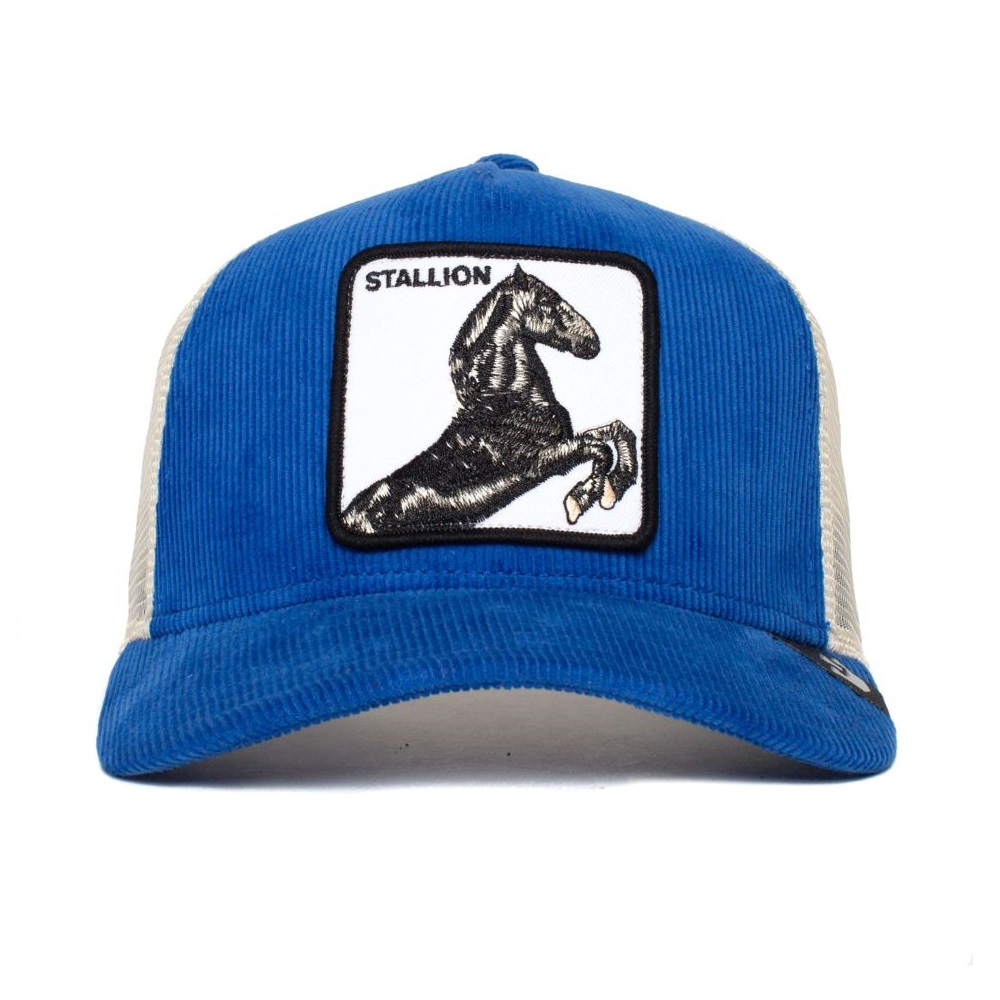 Goorin Bros Sly Stallione Unisex Trucker Caps Blue