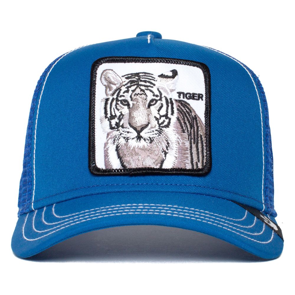 Goorin Bros Stripe Earner Unisex Trucker Caps Blue