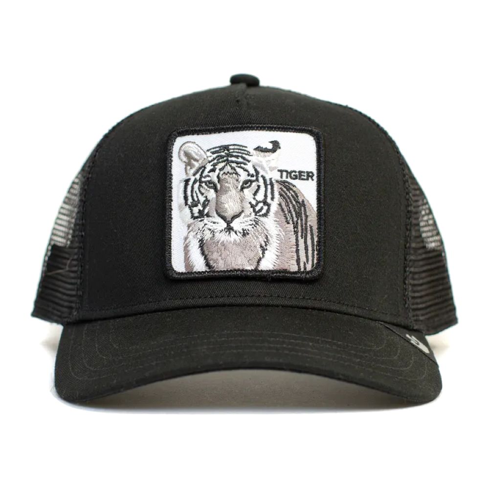 Goorin Bros Earn Your Stripes Unisex Trucker Caps Black