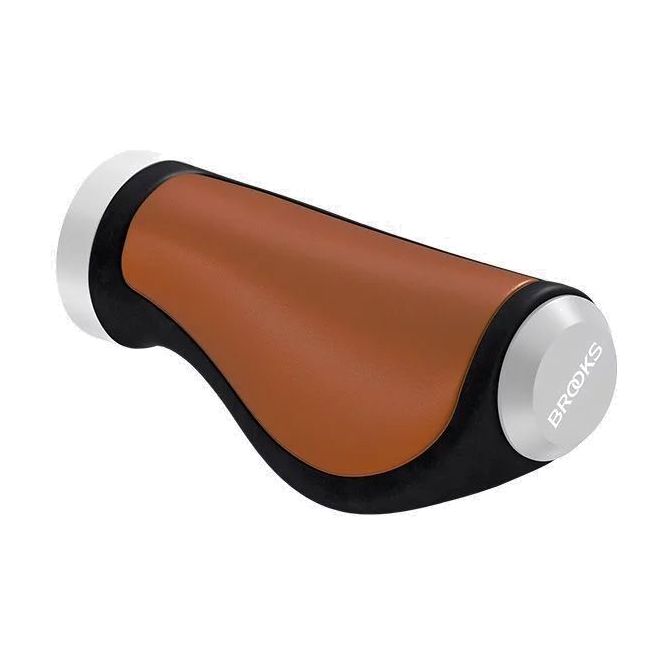 Brooks Ergonomic Leather Grips 130/100 Honey