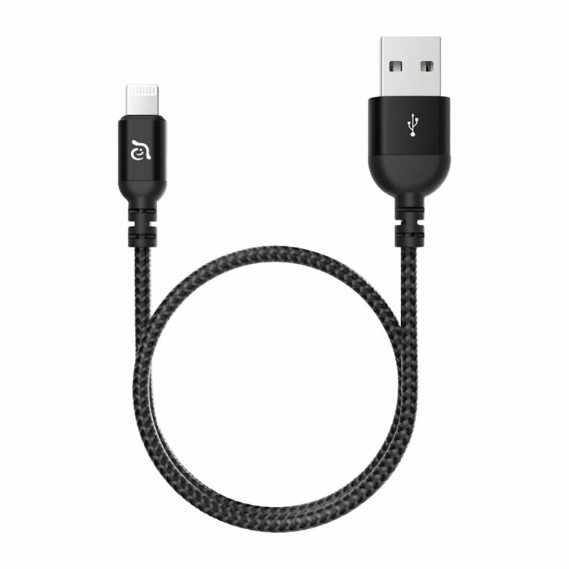 Adam Elements Peak III 120B USB-A To Lightning 120cm Black