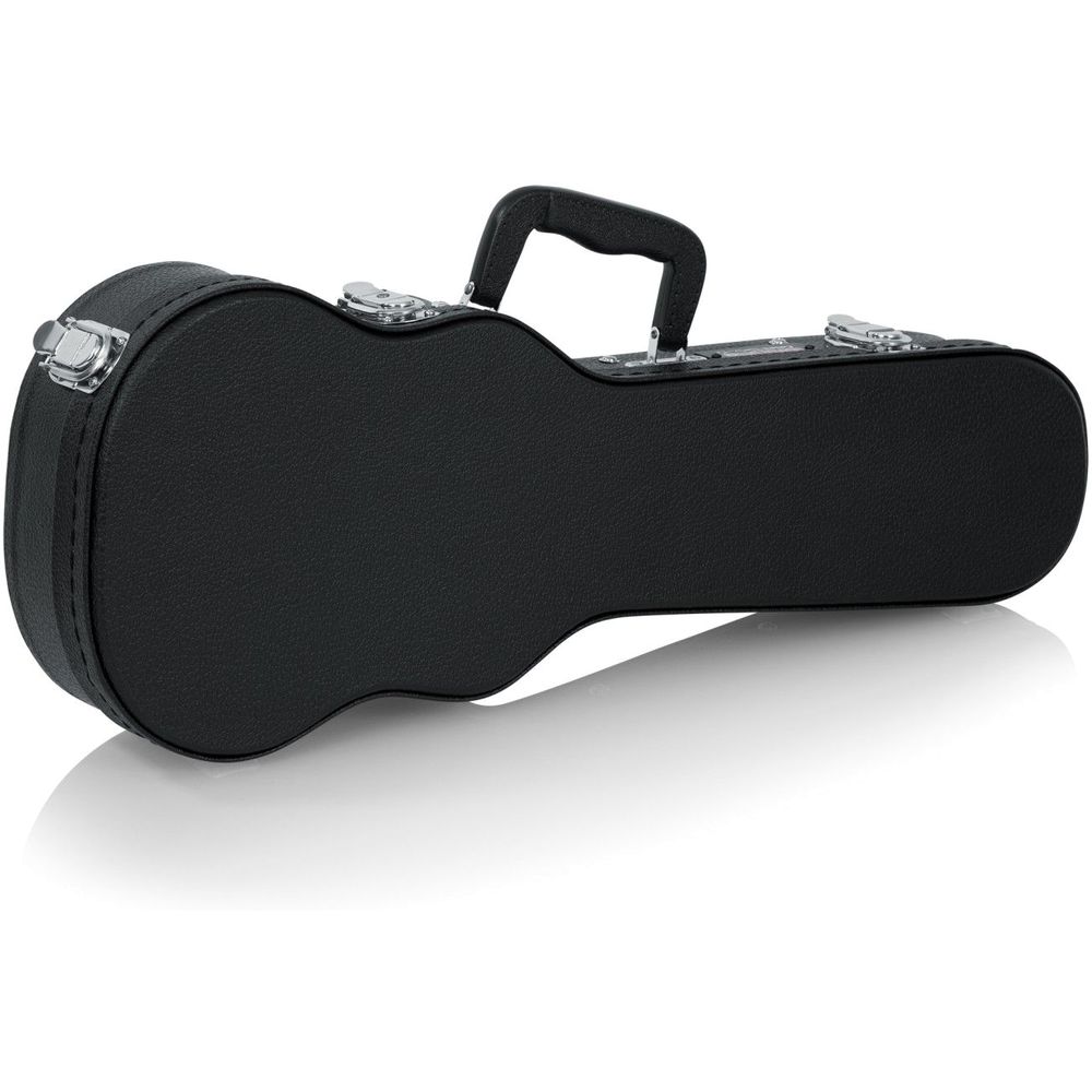 Gator Soprano Ukulele Wood Case - Black