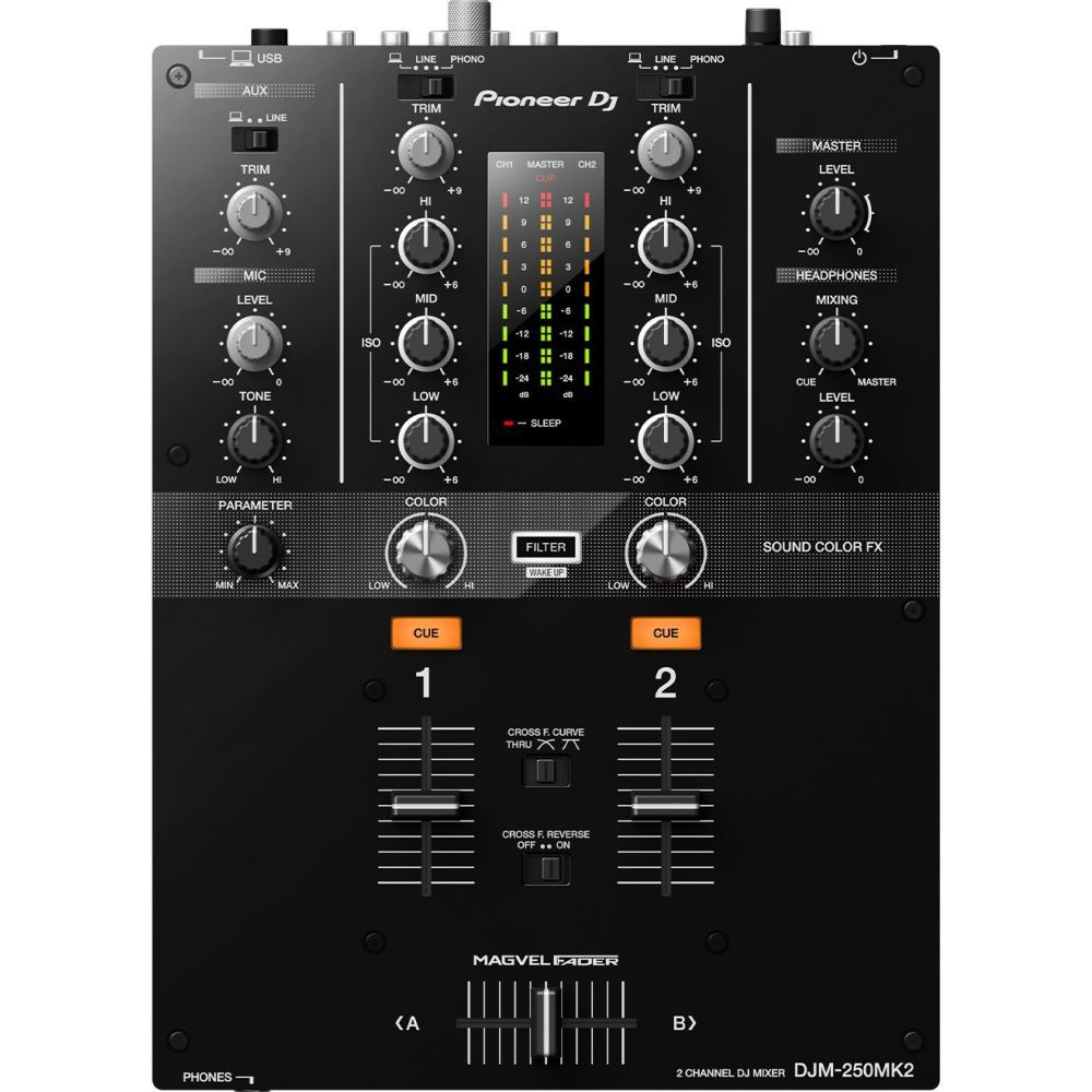 Pioneer DJM 250 MK2 2 Channel Pioneer Mixer