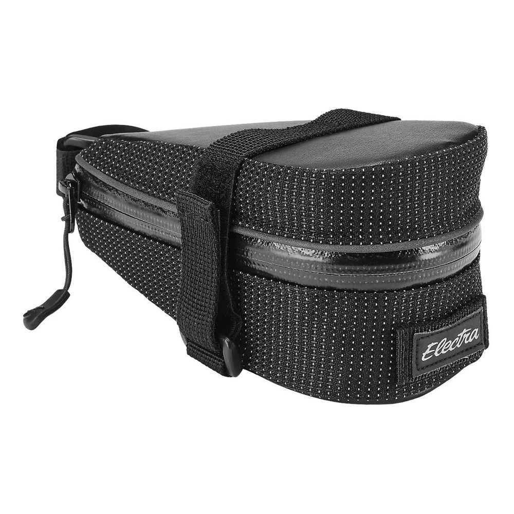 Electra Reflective Charcoal Saddle Bag