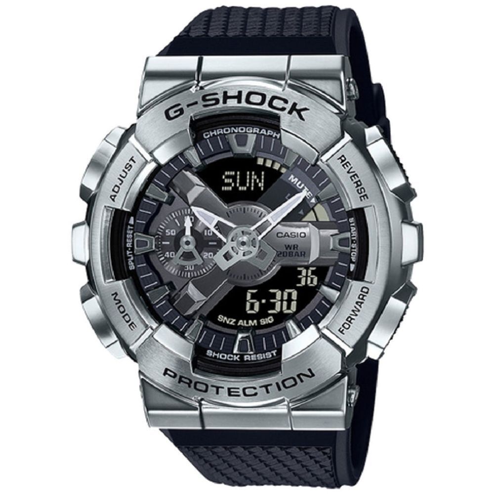 Casio G-Shock GM-110-1ADR Men's Digital Watch - Black