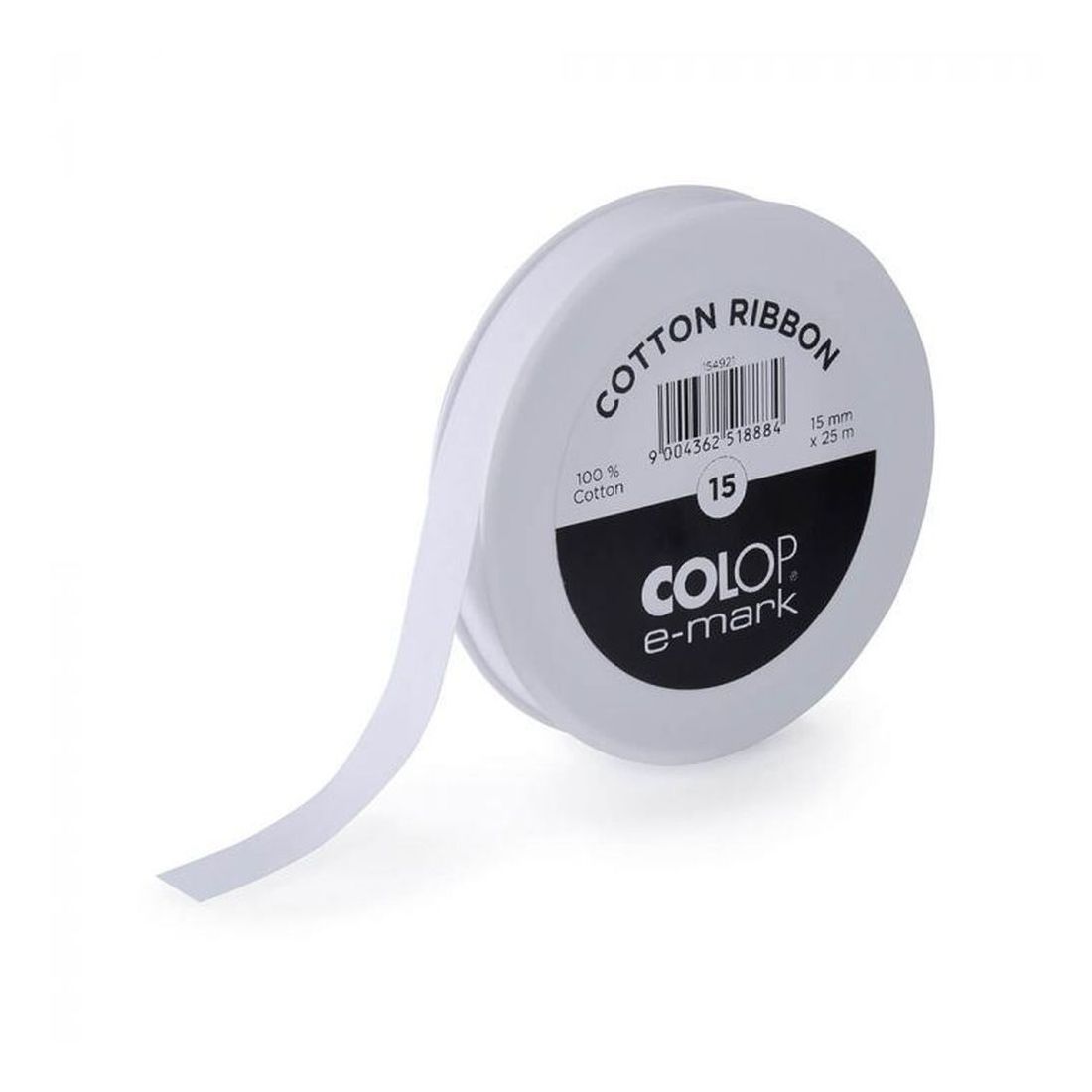 Colop E-Mark Coton Ribbon 15mm x 25m