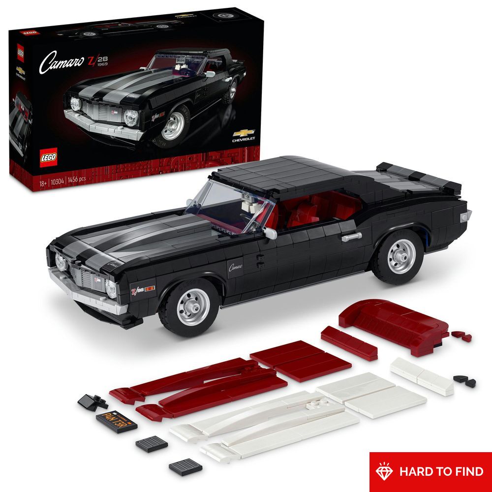 LEGO Chevrolet Camaro Z28 10304 Building Kit (1,458 Pieces)