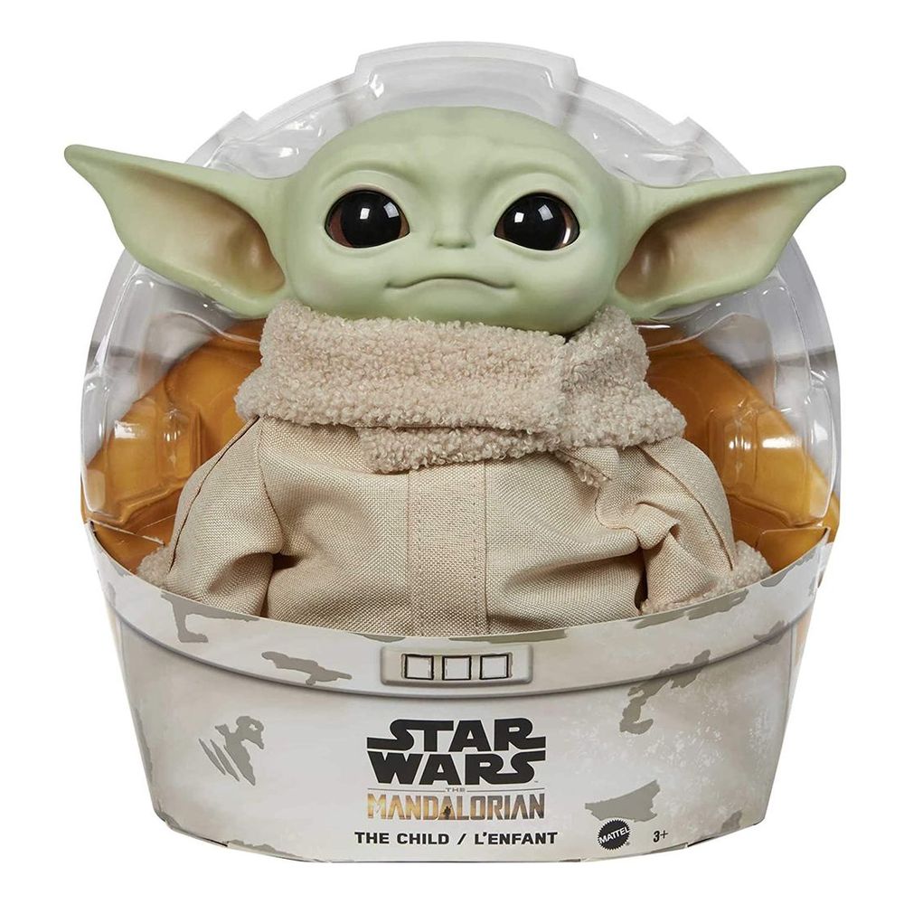 Mattel Star Wars Child Basic Plush Toy with Roto Vinyl 11-Inch GWD85