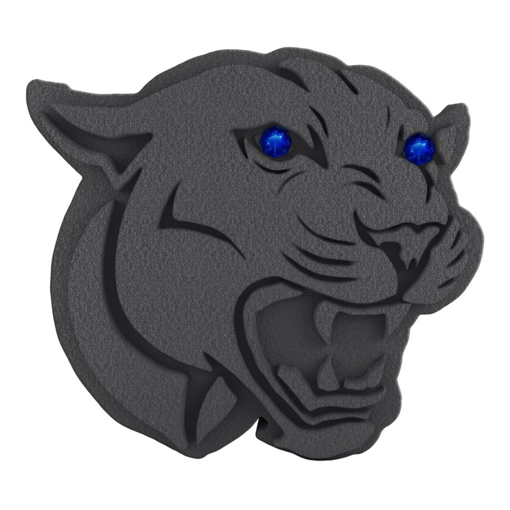 Medori 2D Panther Head Bubble Gum Ceramic Car Air Freshener For Vent