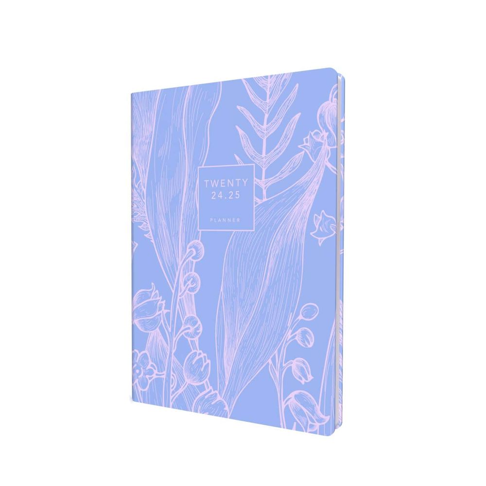 Collins Debden Tara Academic July 2024 - July 25 A5 Day To Page Mid Year Diary Planner School/ College/ University Term Journal - Lilac - TA151M.55-2425 (432 Sheets)