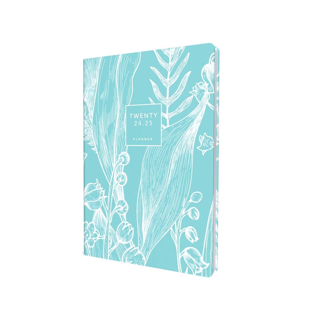 Collins Debden Tara Academic July 2024 - July 25 A5 Day To Page Mid Year Diary Planner School/ College/ University Term Journal - Teal - TA151M.53-2425 (432 Sheets)