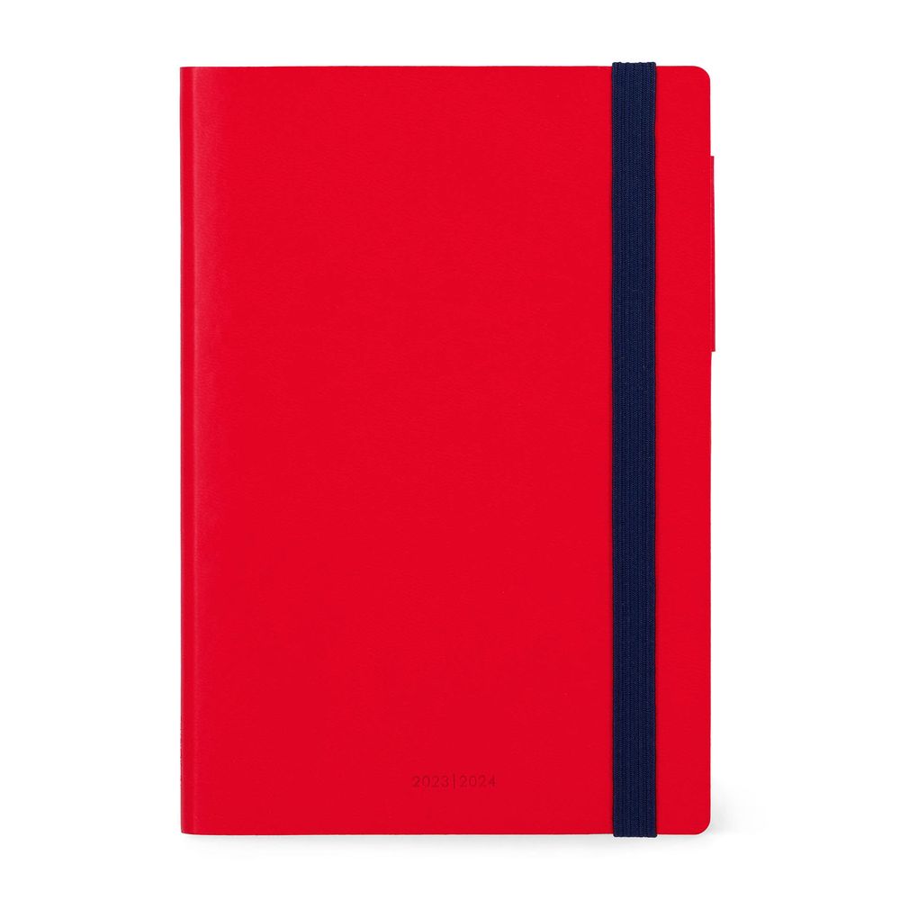 Legami 16-Month Diary - 2023/2024 - Medium Daily Diary - Red