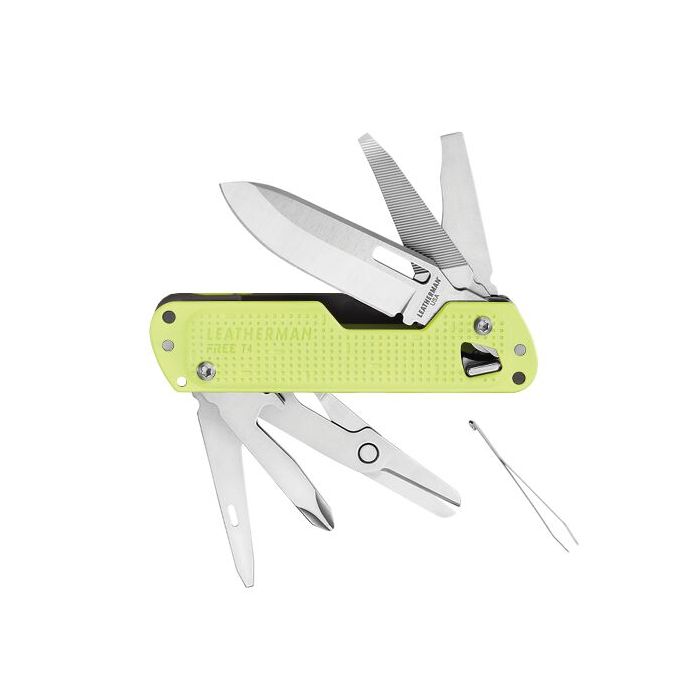 Leatherman Free T4 Lunar Peg Multi-Tool Pocket Knife