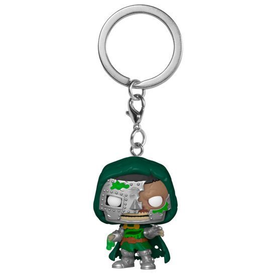 Funko Pop Keychain Marvel Zombies Dr. Doom Vinyl Figure