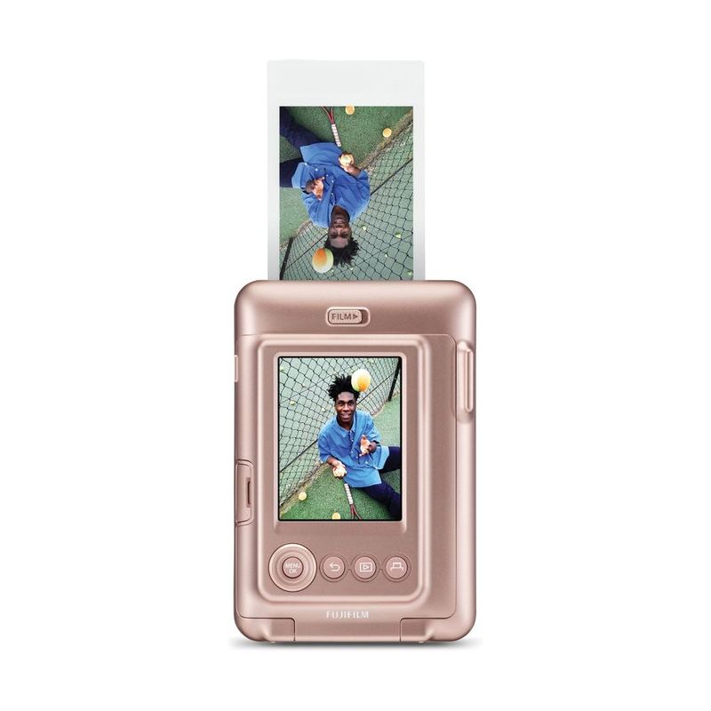 Fujifilm instax mini LiPlay Camera Blush Gold