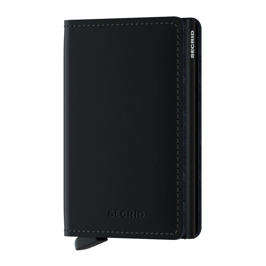 Secrid Slimwallet - Matte Leather - Black