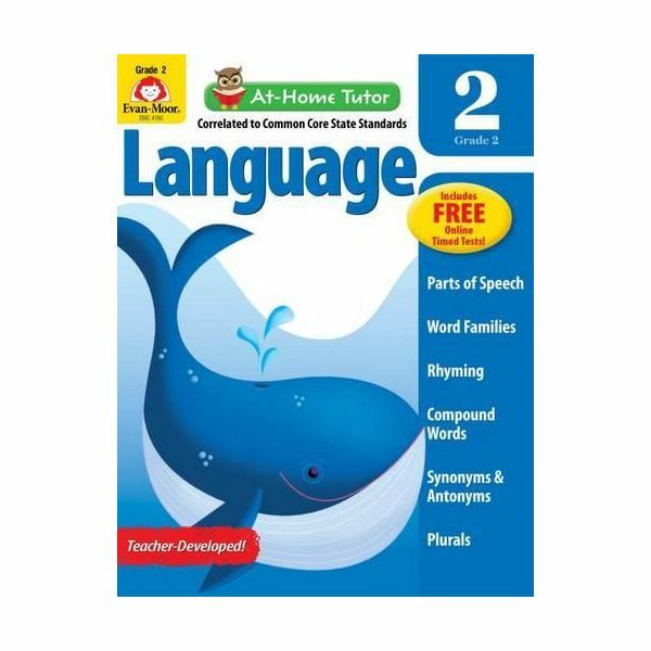 At-Home Tutor Language Grade 2 | Evan Moor