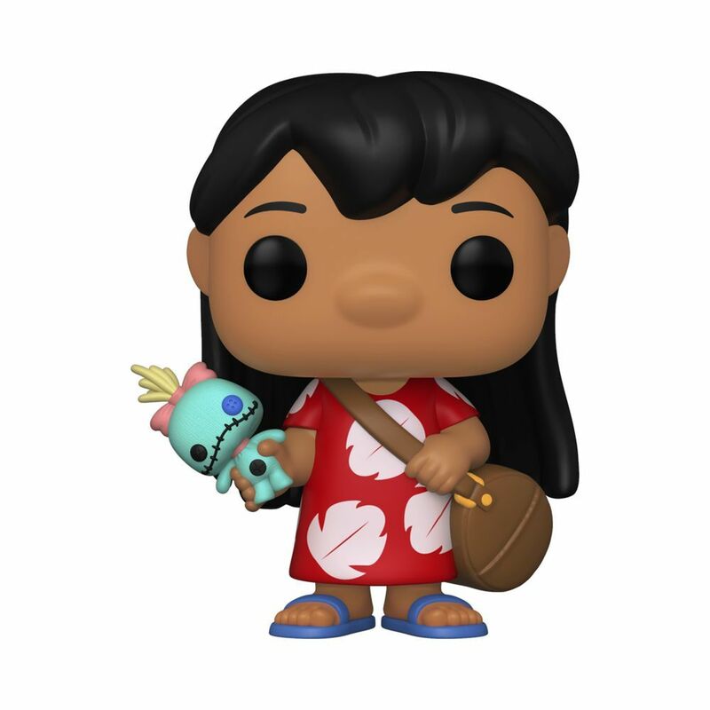 Funko Pop! Disney Lilo & Stitch Lilo with Scrump 3.75-Inch Vinyl Figure