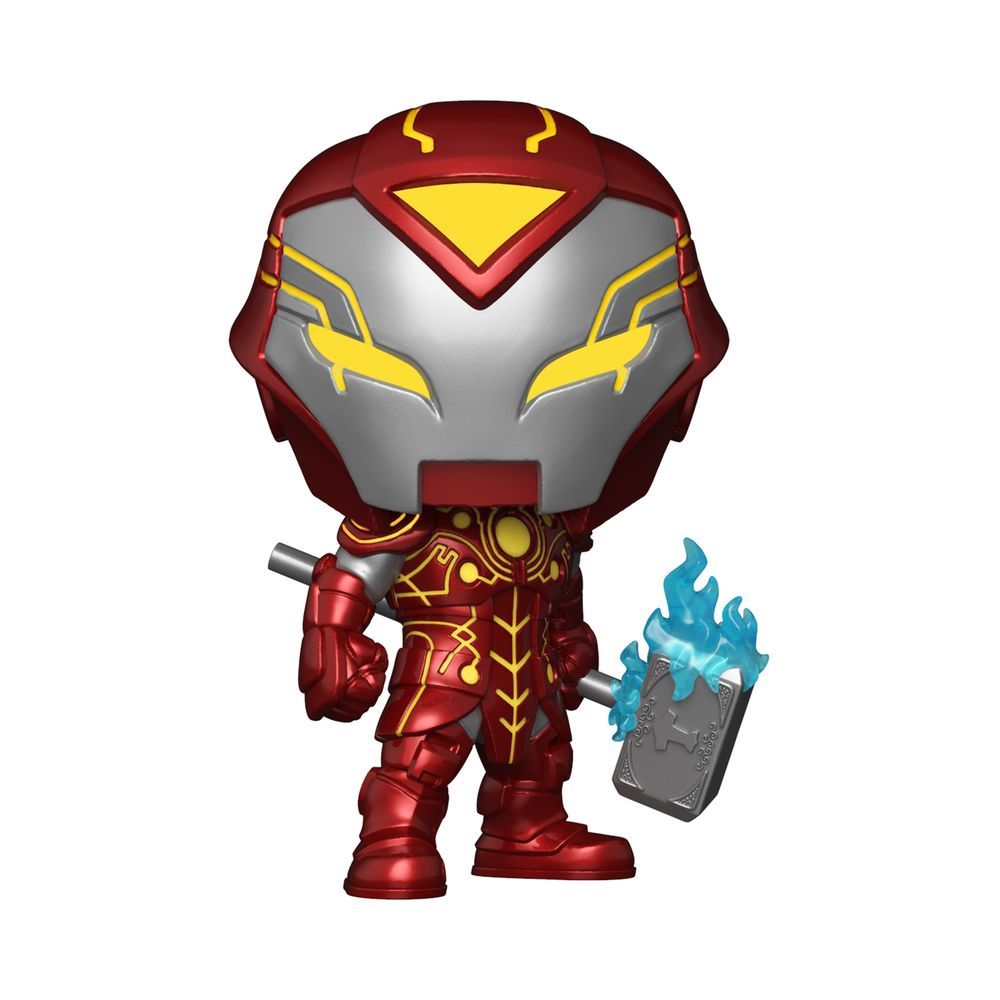 Funko Pop Marvel Infinity Warps Iron Hammer Vinyl Figure