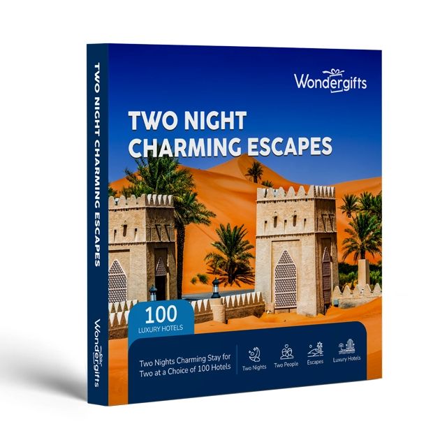 Wondergifts Charming Escapes Gift Experience Box - Stay at One of 100 Premier Hotels