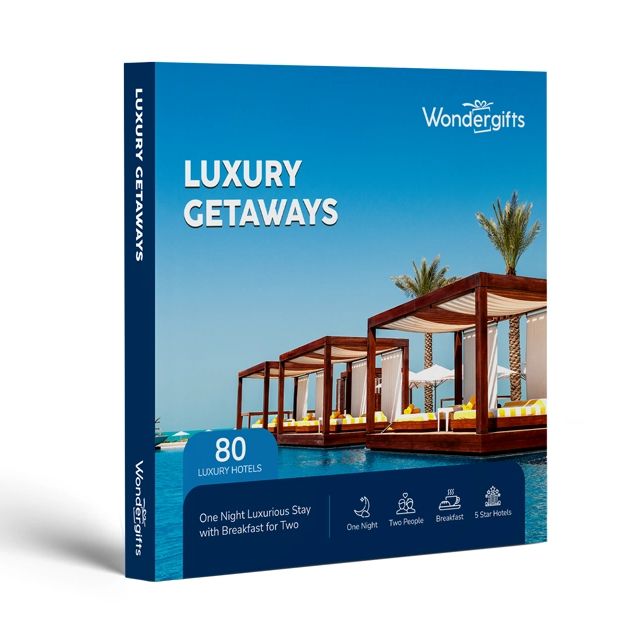 Wondergifts Luxury Getaways Gift Experience Box - Your Choice of Stay in One of 80 High-Class Hotels