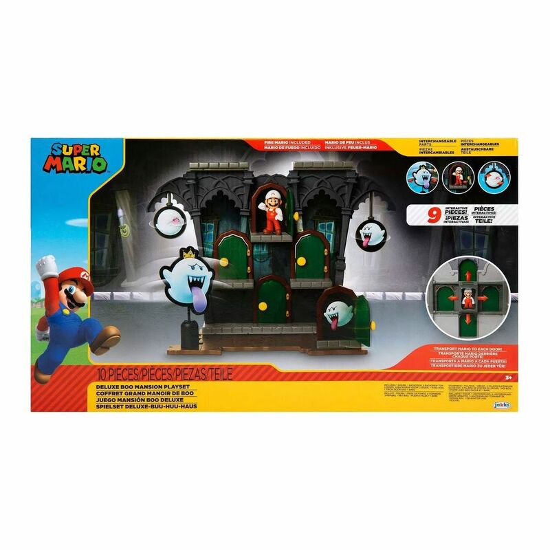 World Of Nintendo Nintendo Deluxe Boo Mansion 2.5 Inch Playset