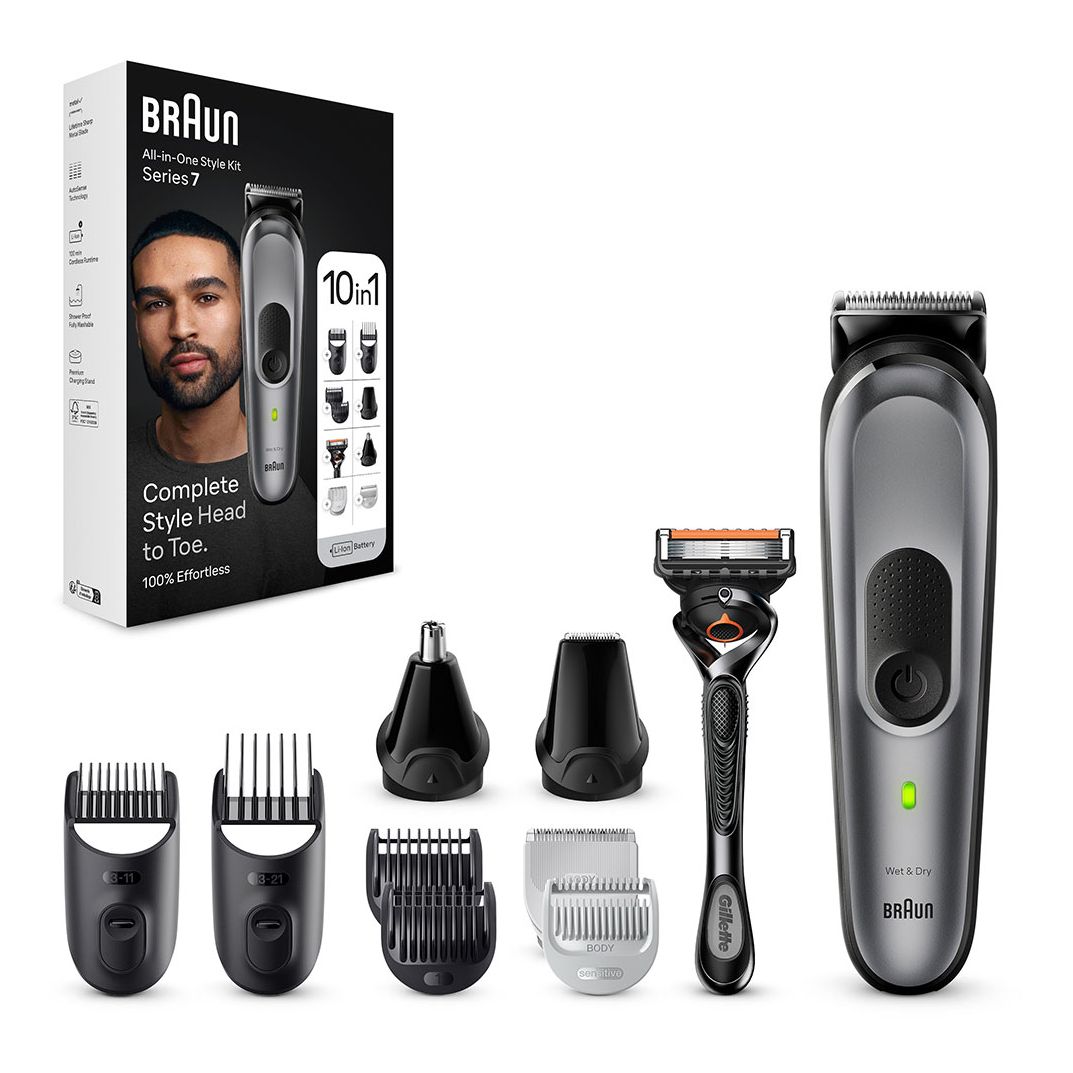 Braun MGK 7420 10-in-1 Style Kit 7 Beard/Body/Hair with ProGlide Razor