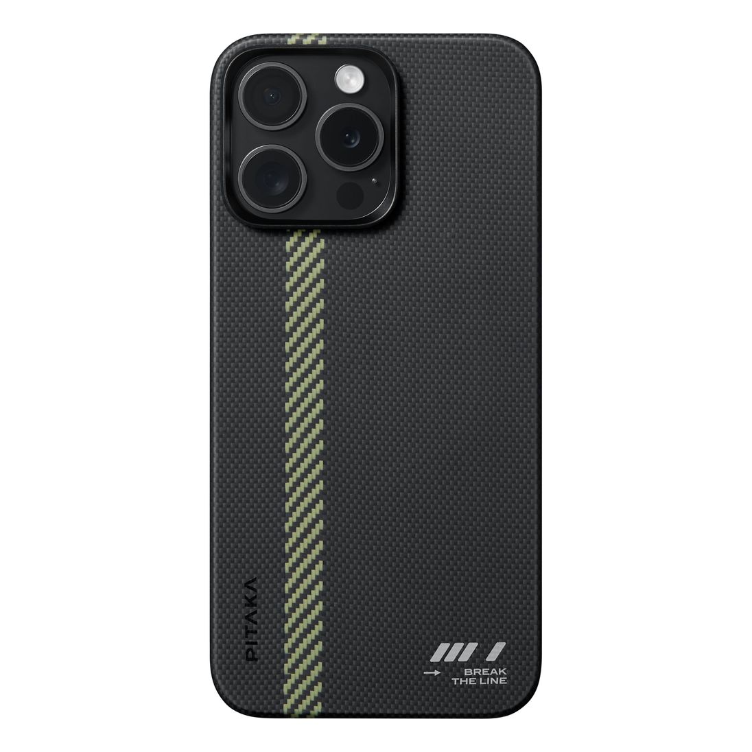 Pitaka MagEZ Case 5 For iPhone 15 Pro - Break The Line