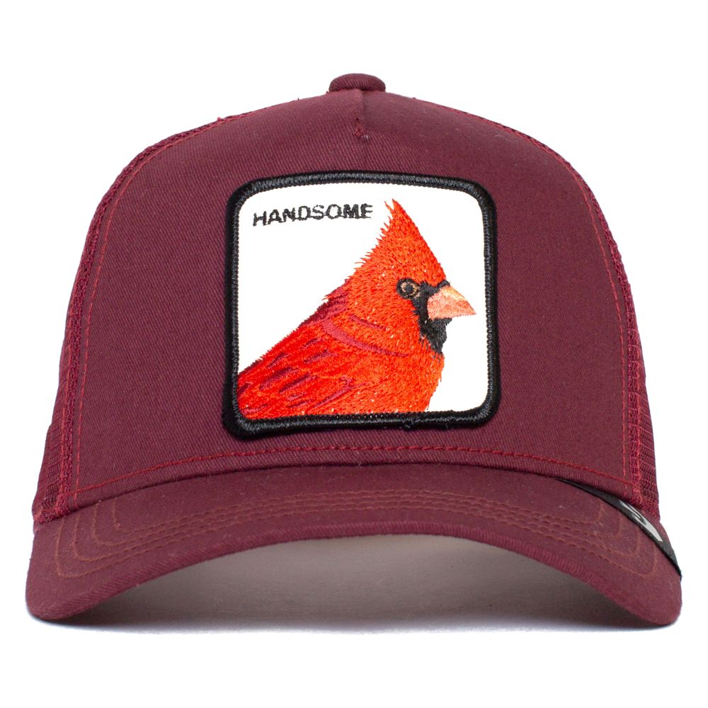 Goorin Bros Handsome Truckin Unisex Trucker Caps Maroon